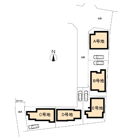 ◎住環境良好
◎フラット35S対応可
◎住宅エコポイント対象
◎全5棟